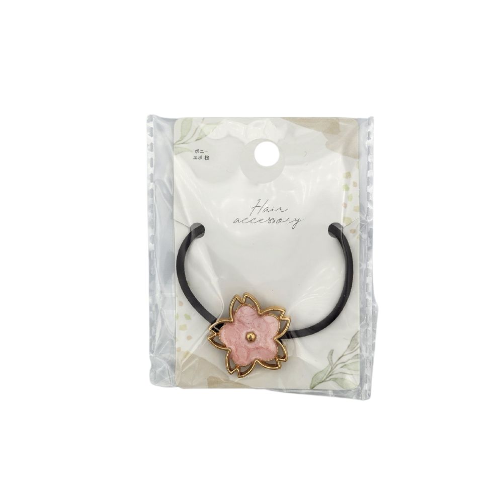 elastico-per-capelli-con-fiore-di-ciliegio-sakura-rosa elastico per capelli con fiore di ciliegio sakura rosa