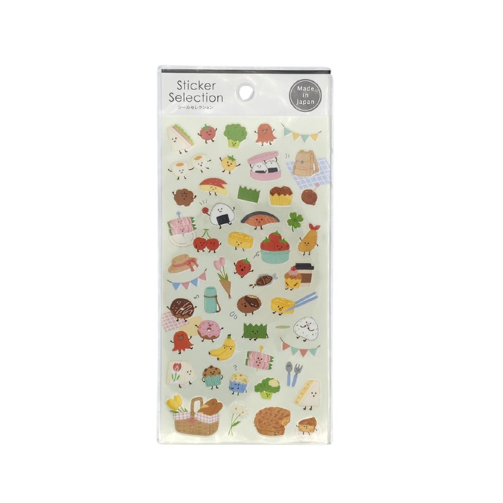 set-di-stickers-cibo-giapponese-kawaii set di stickers cibo giapponese kawaii