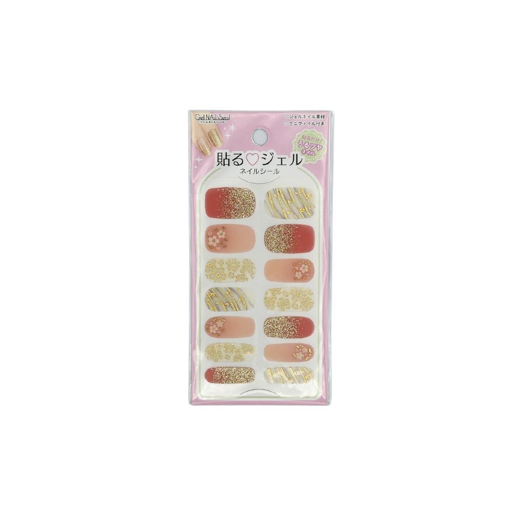 smalto-adesivo-per-unghie-motivo-sakura-colori-rosa-e-bianco smalto adesivo per unghie motivo sakura colori rosa e bianco