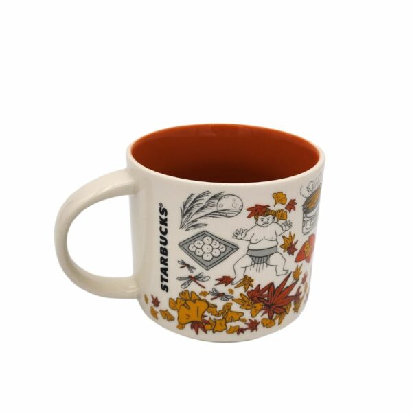 tazza starbucks across the globe collection japan design autunno dettaglio