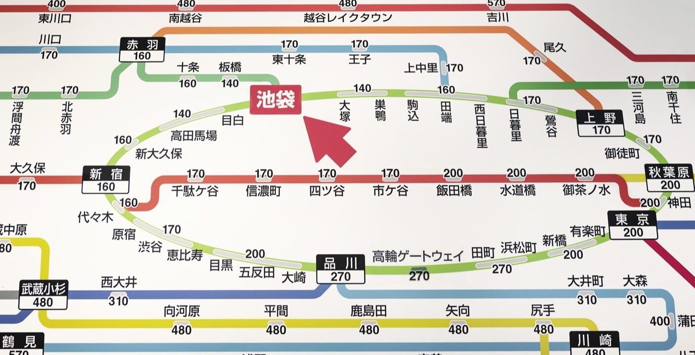 come spostarsi in treno a tokyo