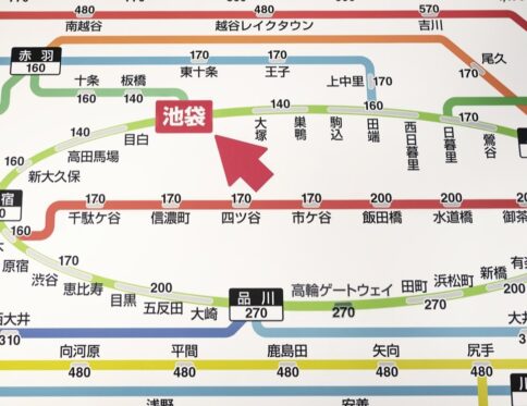 come spostarsi in treno a tokyo