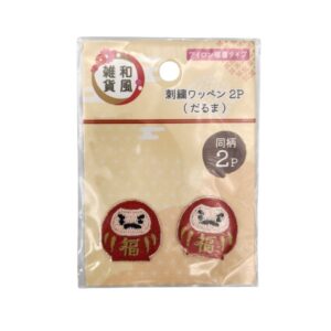 toppe termoadesive daruma rosso