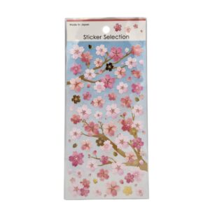 collezione di adesivi fiori di ciliegio sakura
