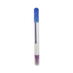 evidenziatore decot punta doppia colori sovrascrivibili blu violetto
