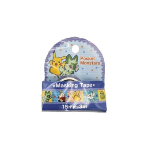 nastro adesivo masking tape pokémon blu