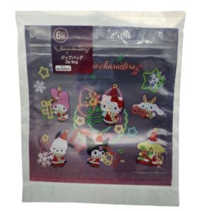 buste regalo sanrio con zip richiudibile 6 pezzi