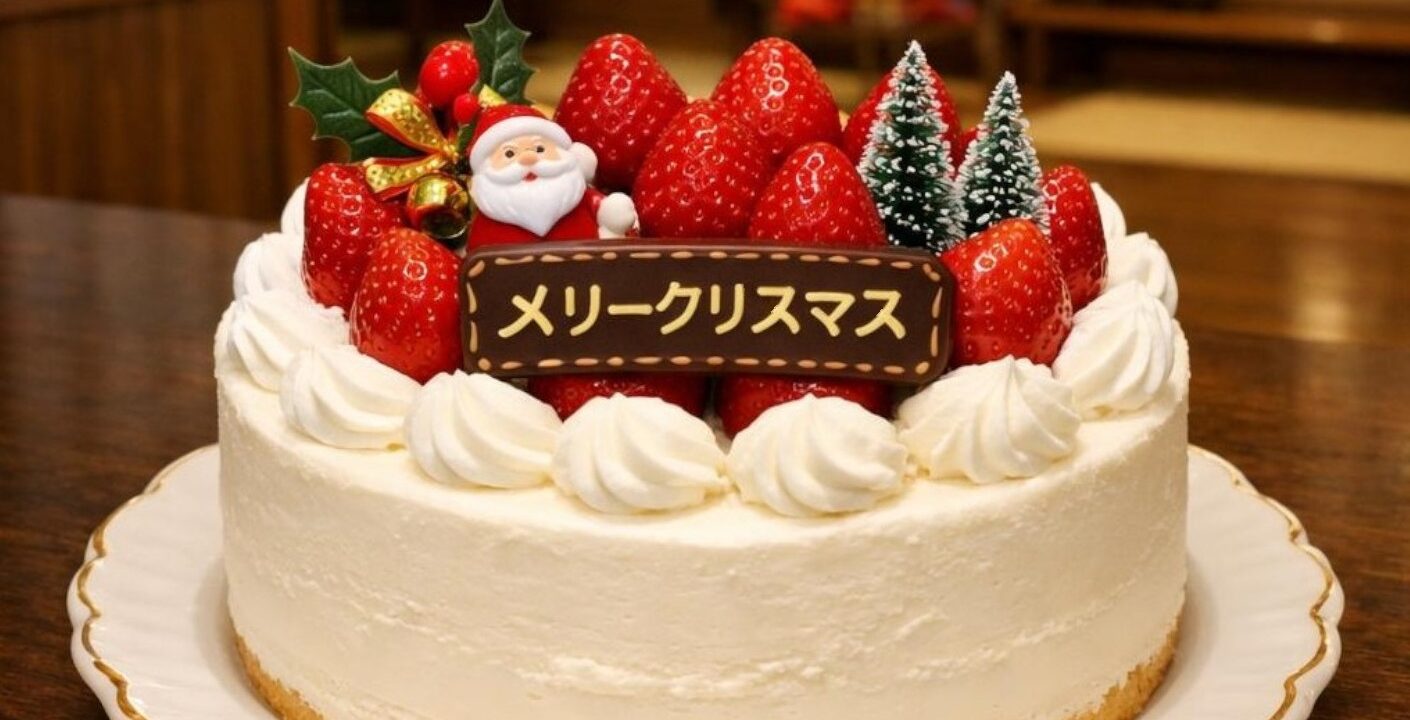 christmas cake in giappone