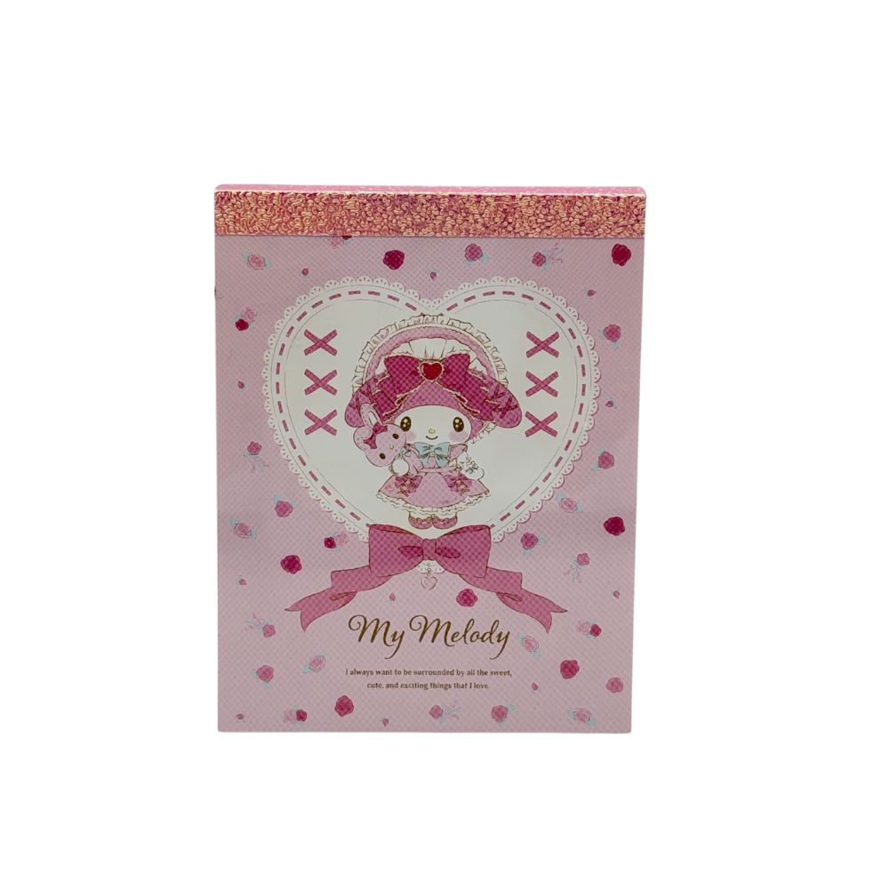 blocco-note-my-melody-100-fogli blocco note my melody 100 fogli