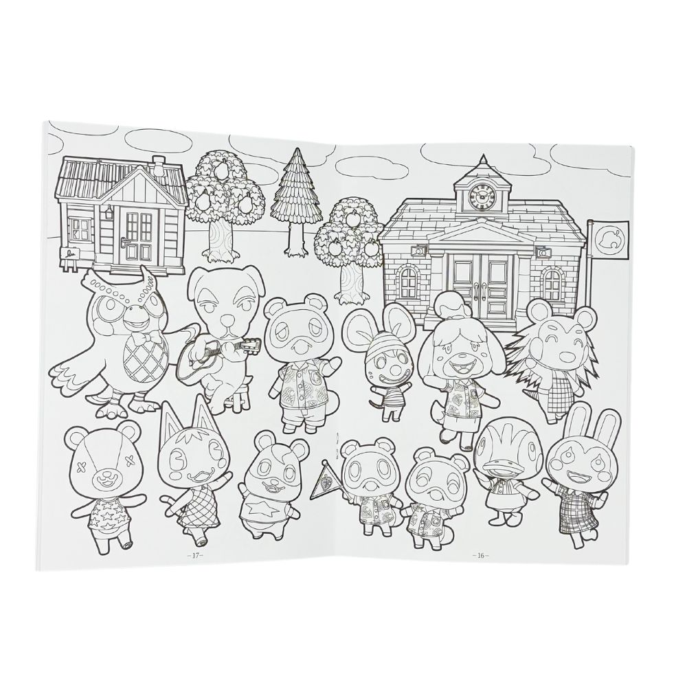 quadernino-da-colorare-animal-crossing-illustrazioni quadernino da colorare animal crossing illustrazioni